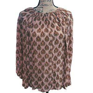 ROLLER RABBIT Pink cotton top